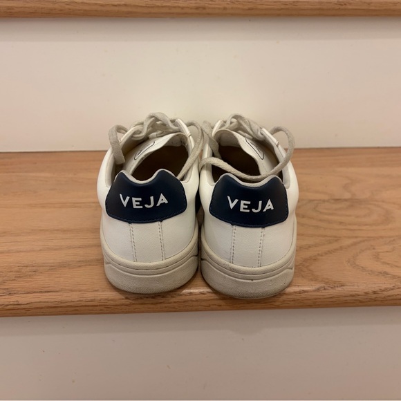 Veja White and Black Casual Sneakers
Size 9 but runs large - Picture 3 of 5